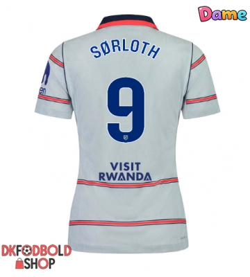 Atletico Madrid Alexander Sorloth #9 Tredje trøje Dame 2026-27 Kort ærmer Atletico Madrid Alexander Sorloth #9 Tredje trøje Dame 2026-27 Kort ærmer